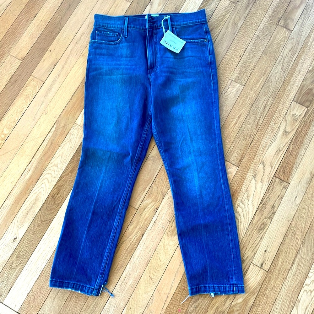 Frame Le Sylvia Slender Straight Jeans Size 32